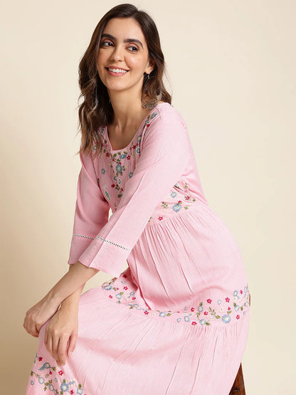 NANDANI VOL 03 FESTIVE WEAR KURTI - Anant Exports