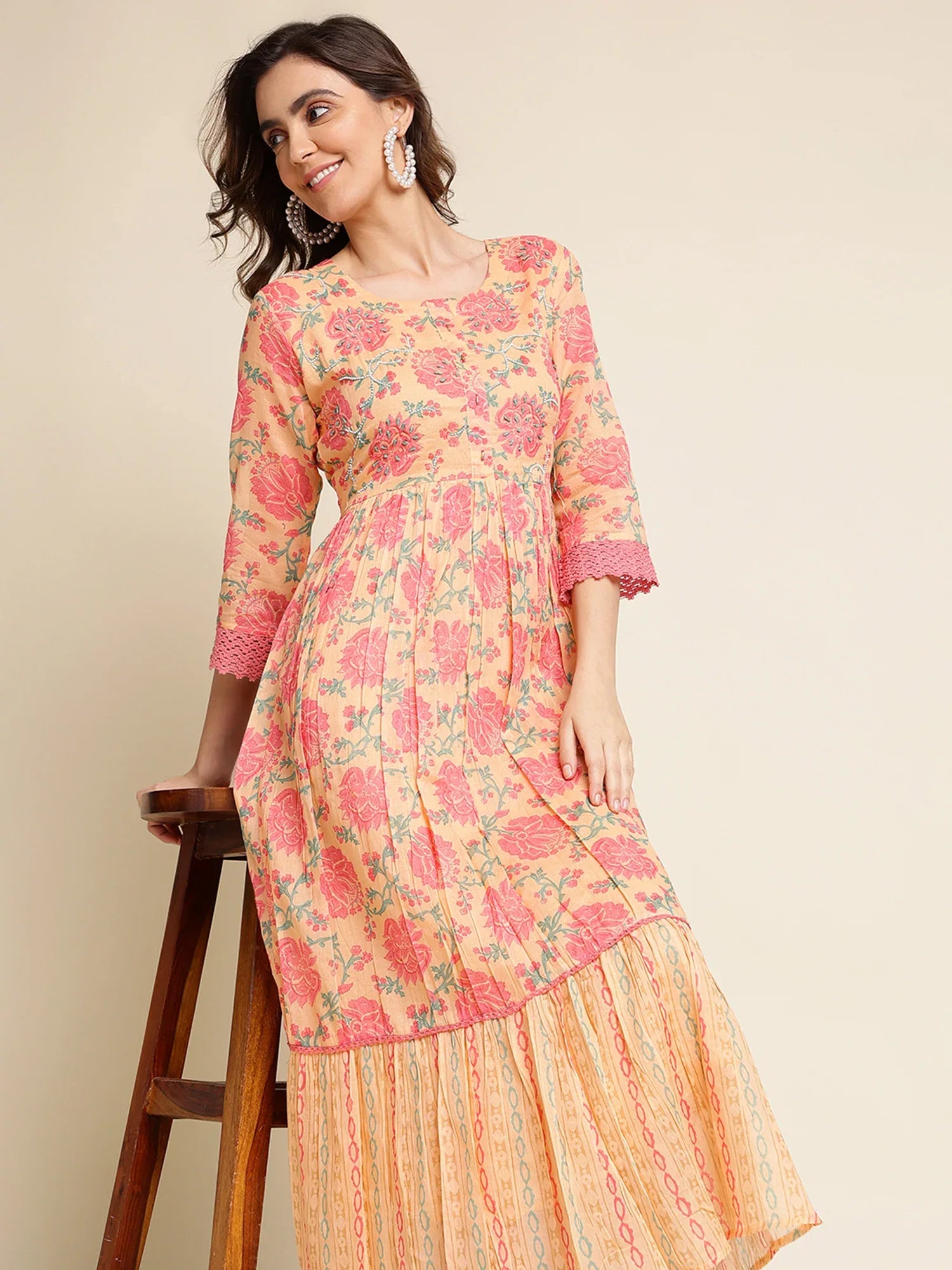 YUKTI VOL 02 FESTIVE WEAR COTTON KURTI - Anant Exports