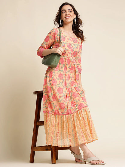 YUKTI VOL 02 FESTIVE WEAR COTTON KURTI - Anant Exports