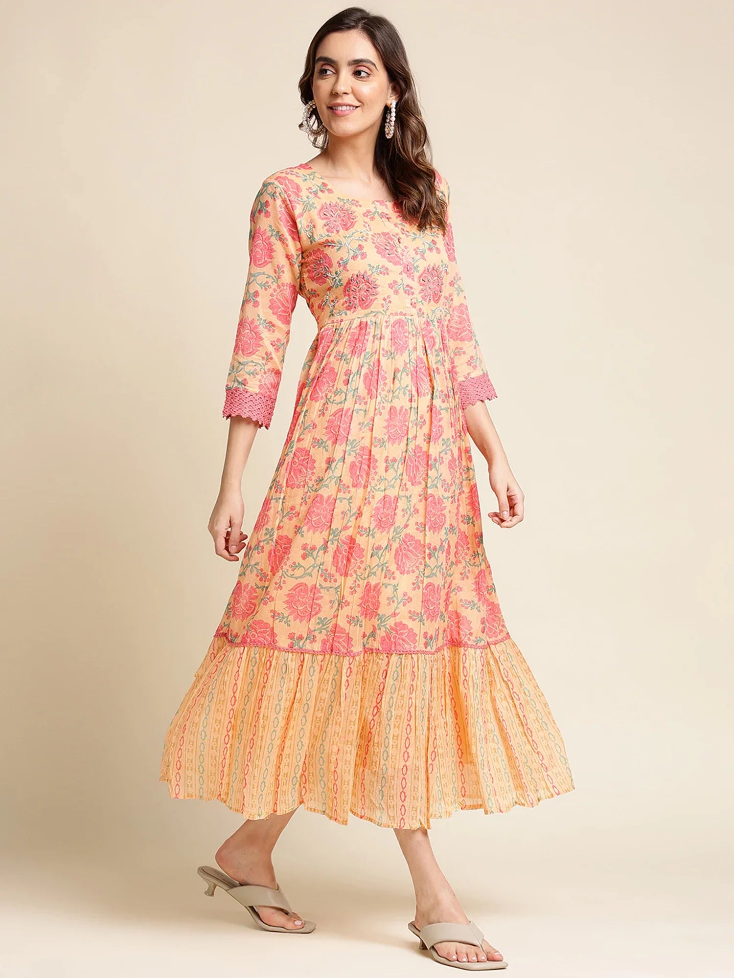 YUKTI VOL 02 FESTIVE WEAR COTTON KURTI - Anant Exports