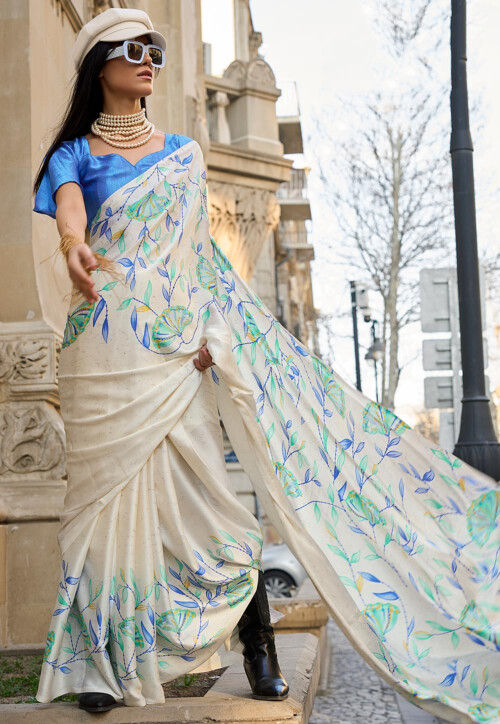 Satin Silk Saree