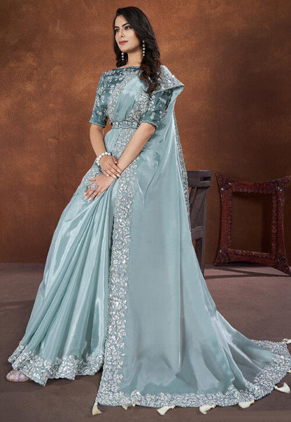 Satin Silk Saree