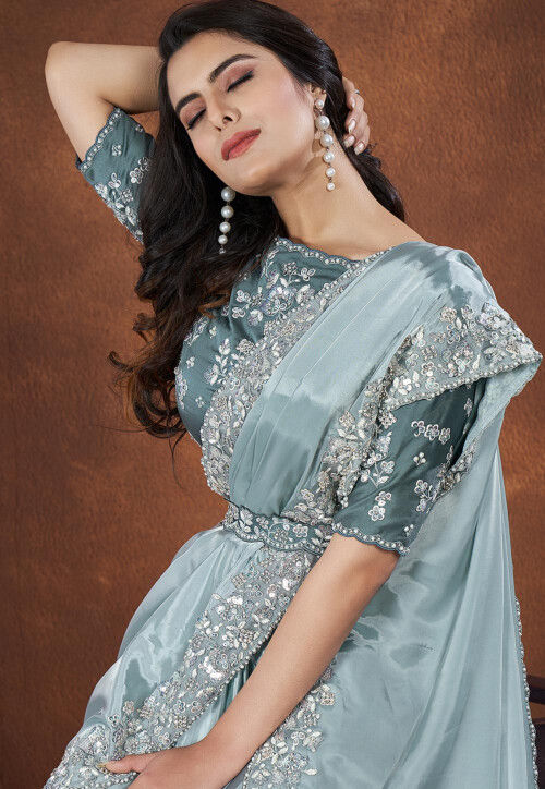Satin Silk Saree