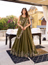 Mehndi Color Chocolate Crush Chaniya Choli 