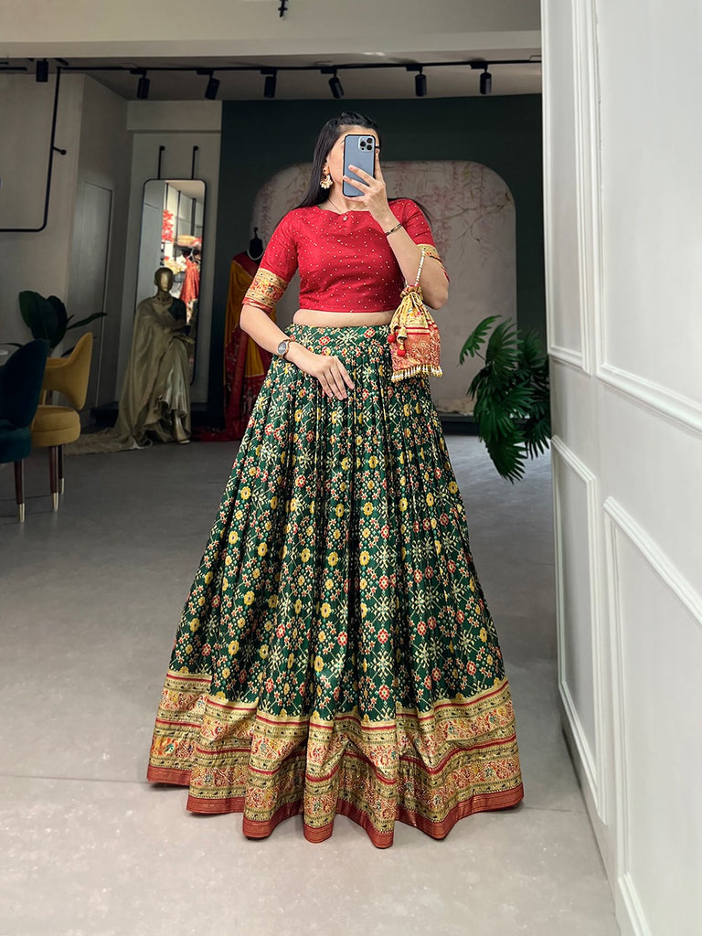 Patola Print Lehenga Choli