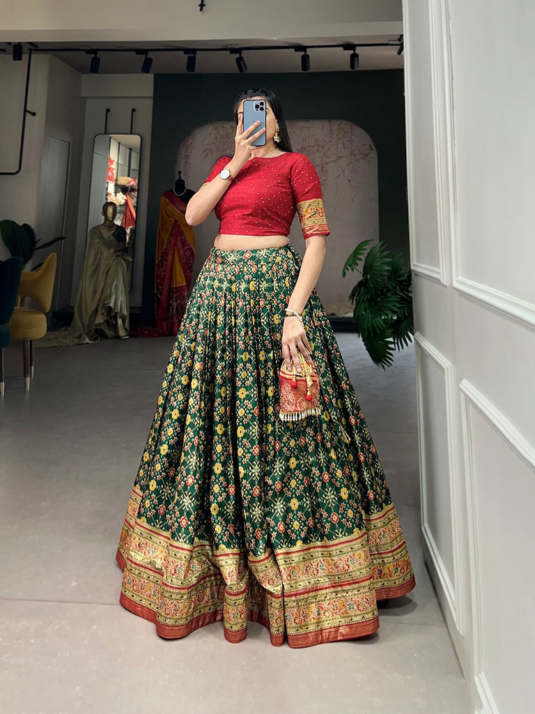 Patola Print Lehenga Choli