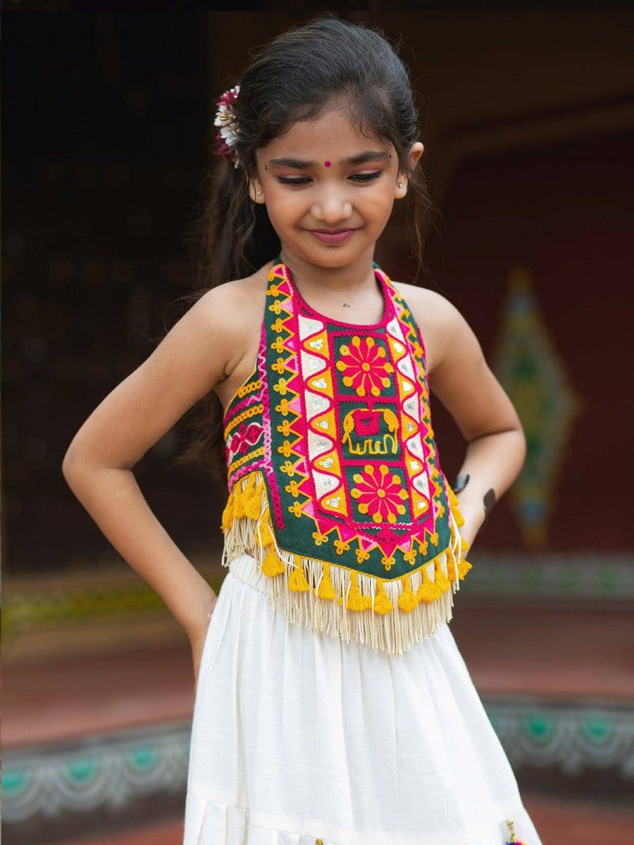 Kid's Garba Lehenga Choli
