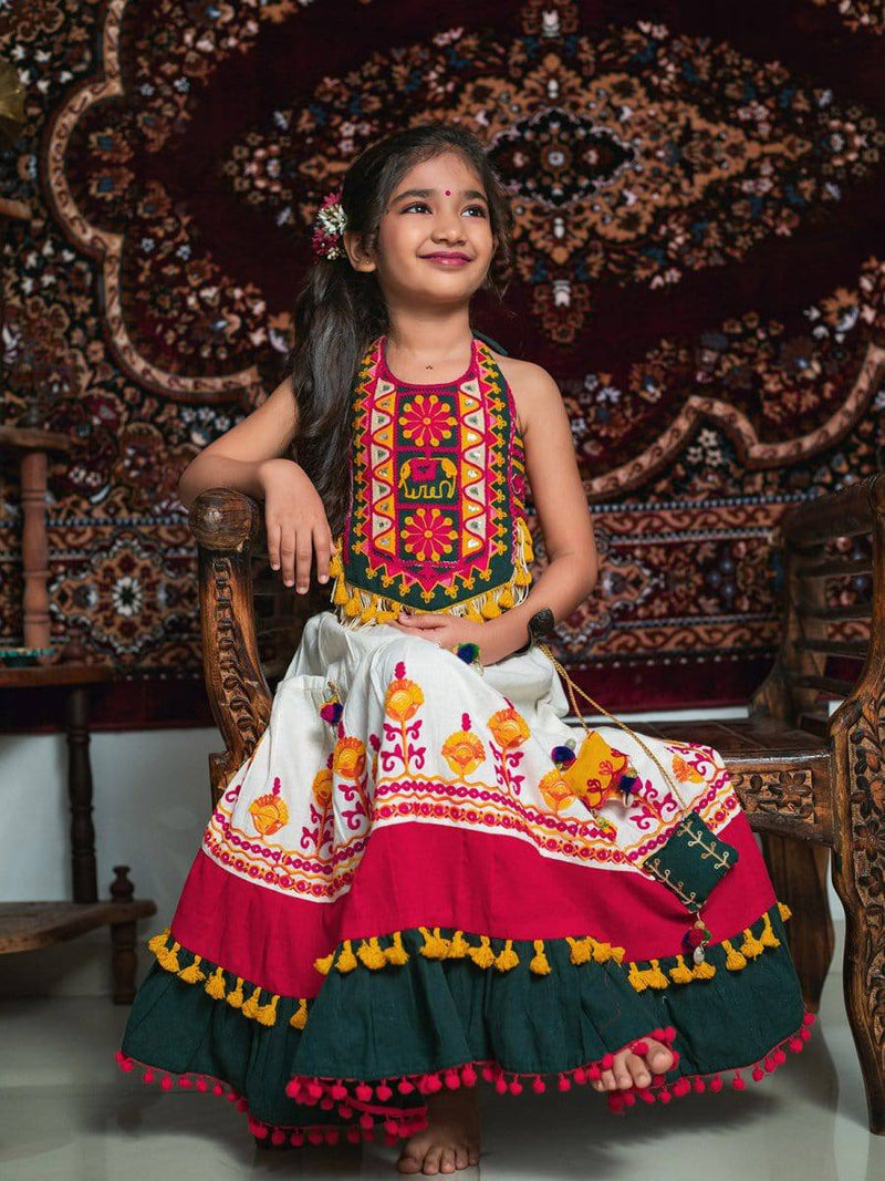 Kid's Garba Lehenga Choli