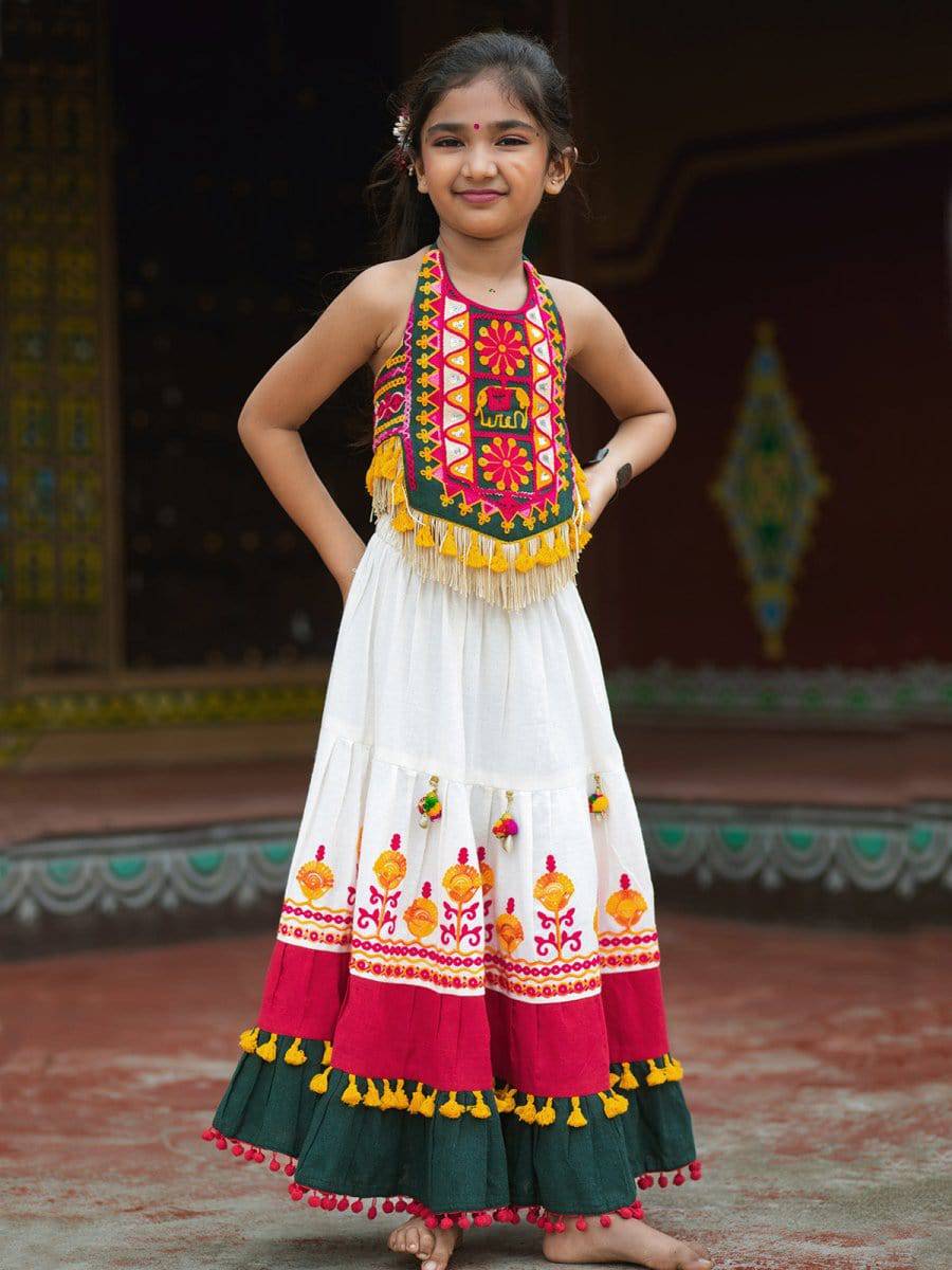 Kid's Garba Lehenga Choli