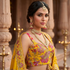 Yellow Pure Heavy Banarasi Position Work Corset Style Blouse