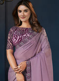 Crepe Satin Silk Saree