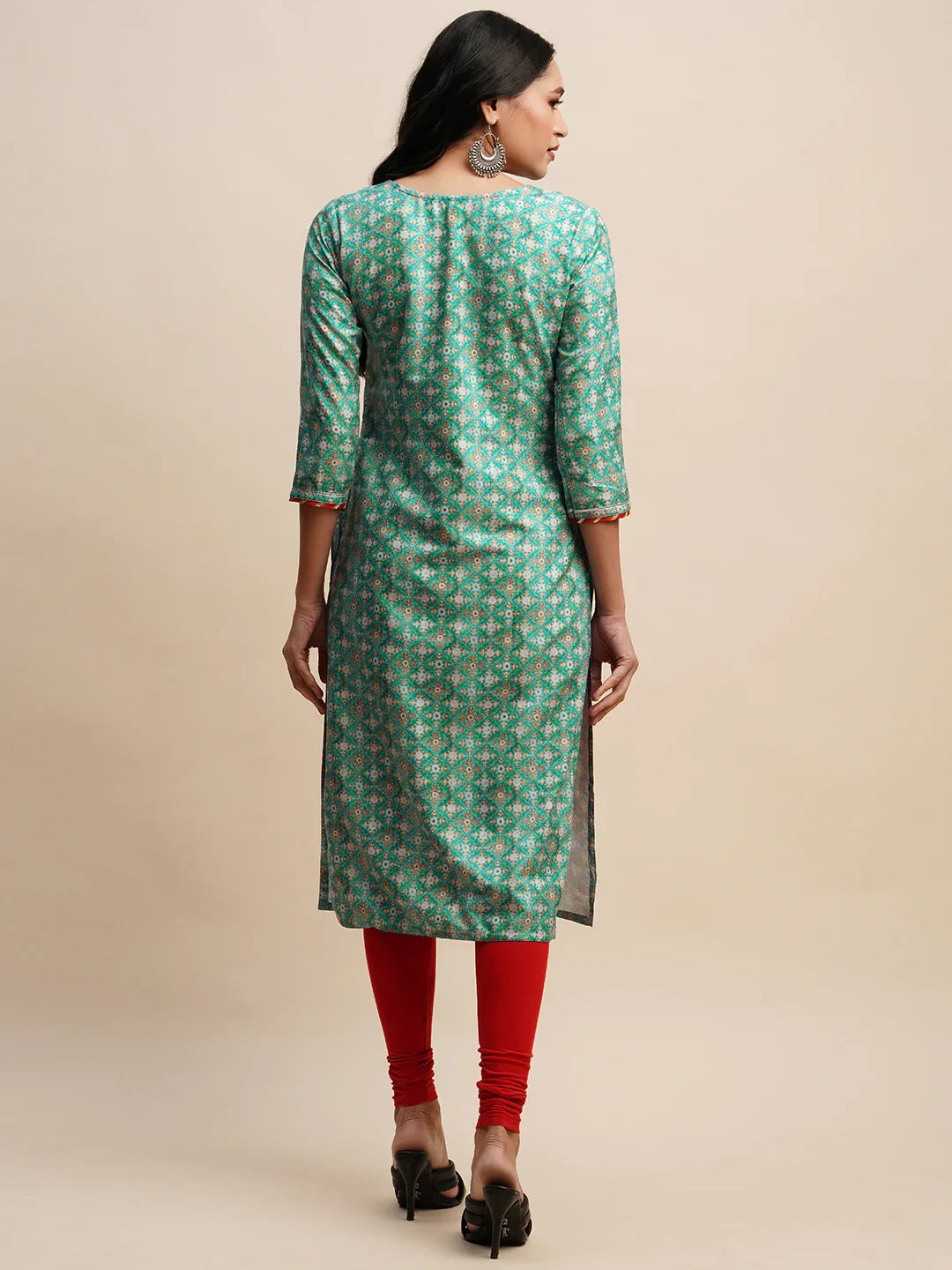SAMIRA VOL 06 FESTIVE WEAR KURTI D.NO. K1562 - Anant Exports