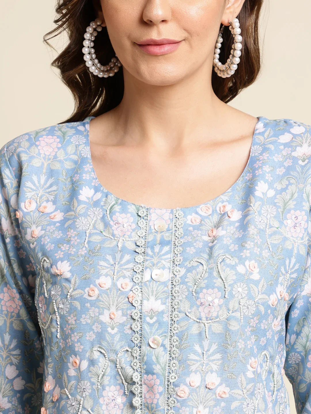 PRASUTI VOL 02 FESTIVE WEAR KURTI D.NO. K1917 - Anant Exports