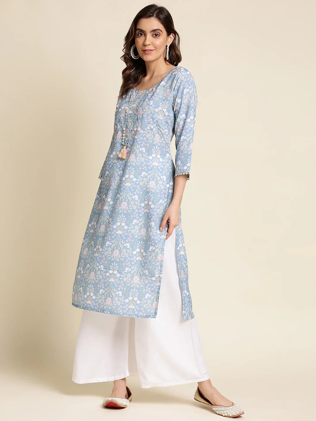 PRASUTI VOL 02 FESTIVE WEAR KURTI D.NO. K1917 - Anant Exports