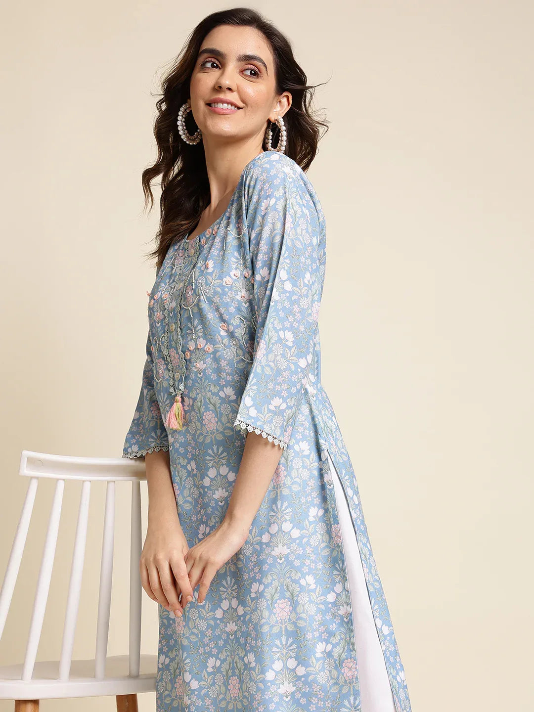 PRASUTI VOL 02 FESTIVE WEAR KURTI D.NO. K1917 - Anant Exports