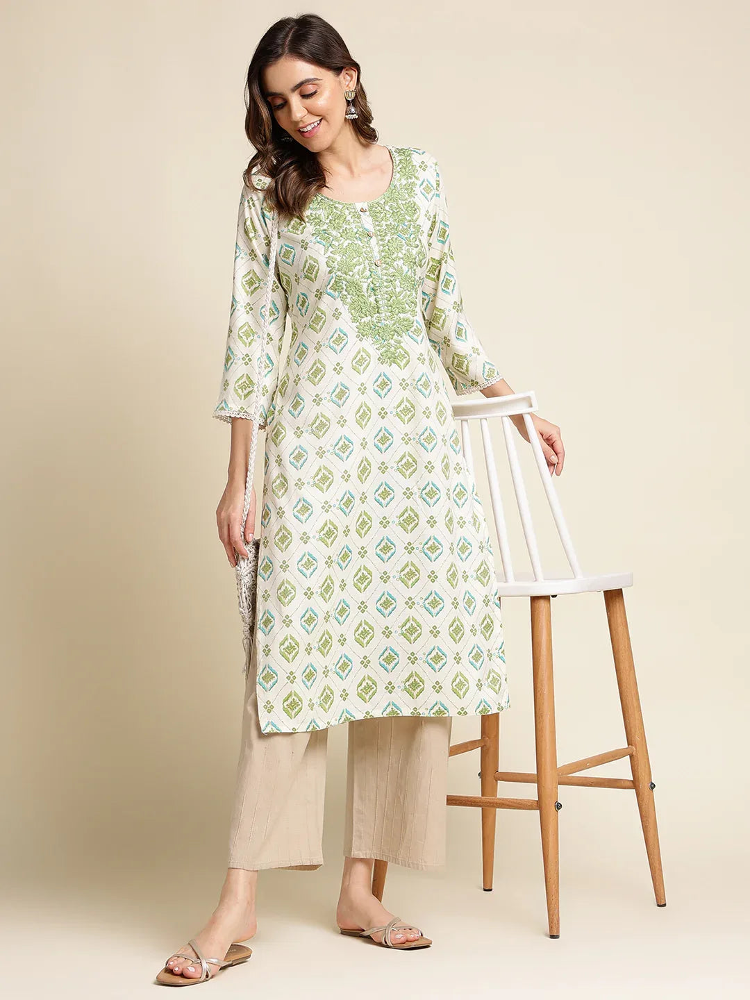 PRASUTI VOL 02 FESTIVE WEAR KURTI D.NO. K1918 - Anant Exports