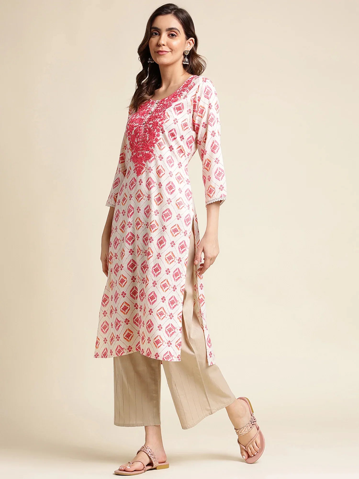 PRASUTI VOL 02 FESTIVE WEAR KURTI D.NO. K1919 - Anant Exports