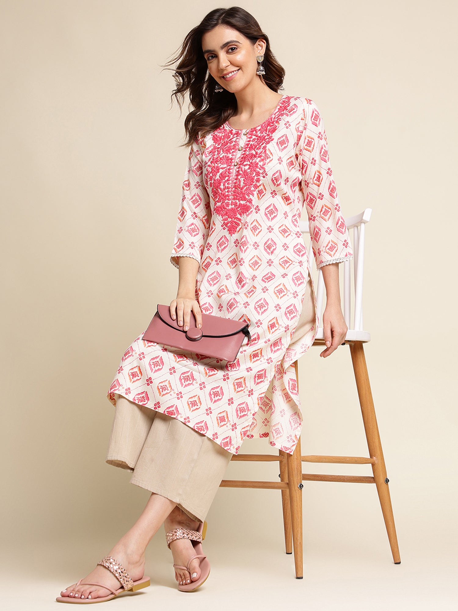 PRASUTI VOL 02 FESTIVE WEAR KURTI D.NO. K1919