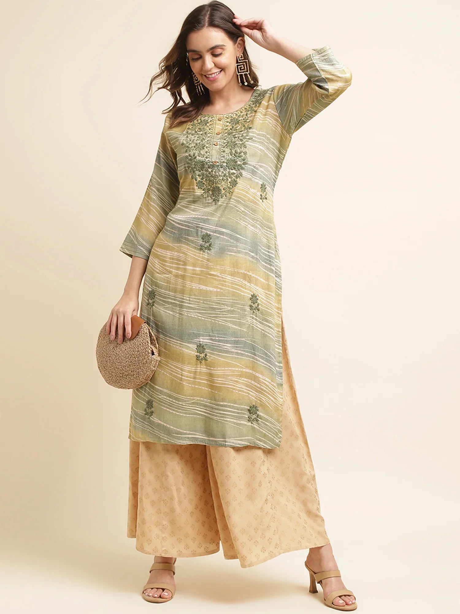 PRASUTI VOL 02 FESTIVE WEAR KURTI D.NO. K1921 - Anant Exports