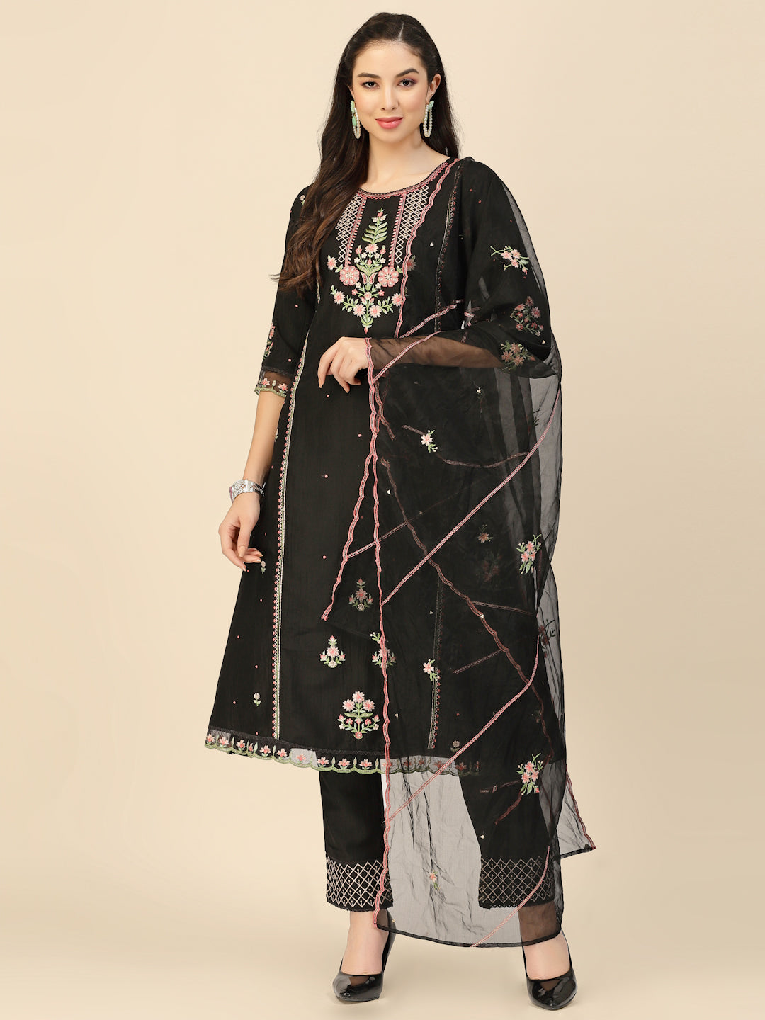 SALIMAR VOL 09 FESTIVE WEAR KURTI-SET D.NO. 1371