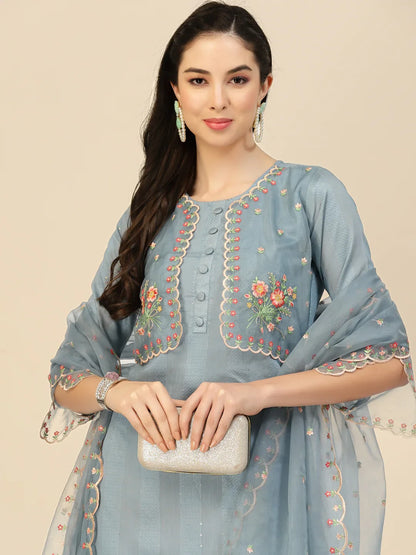 SALIMAR VOL 09 FESTIVE WEAR KURTI-SET D.NO. 1372 - Anant Exports