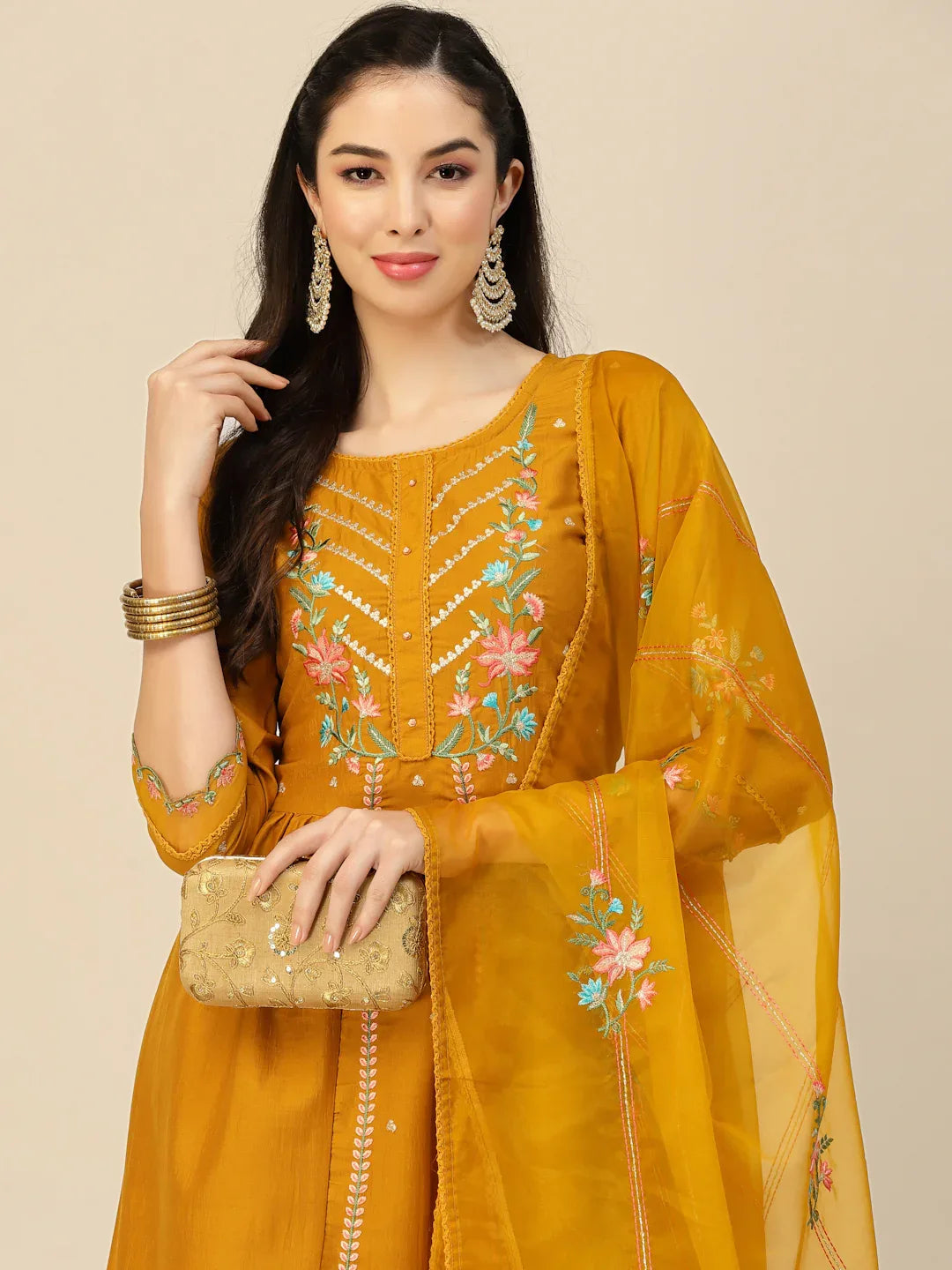 SALIMAR VOL 09 FESTIVE WEAR KURTI-SET D.NO. 1373 - Anant Exports