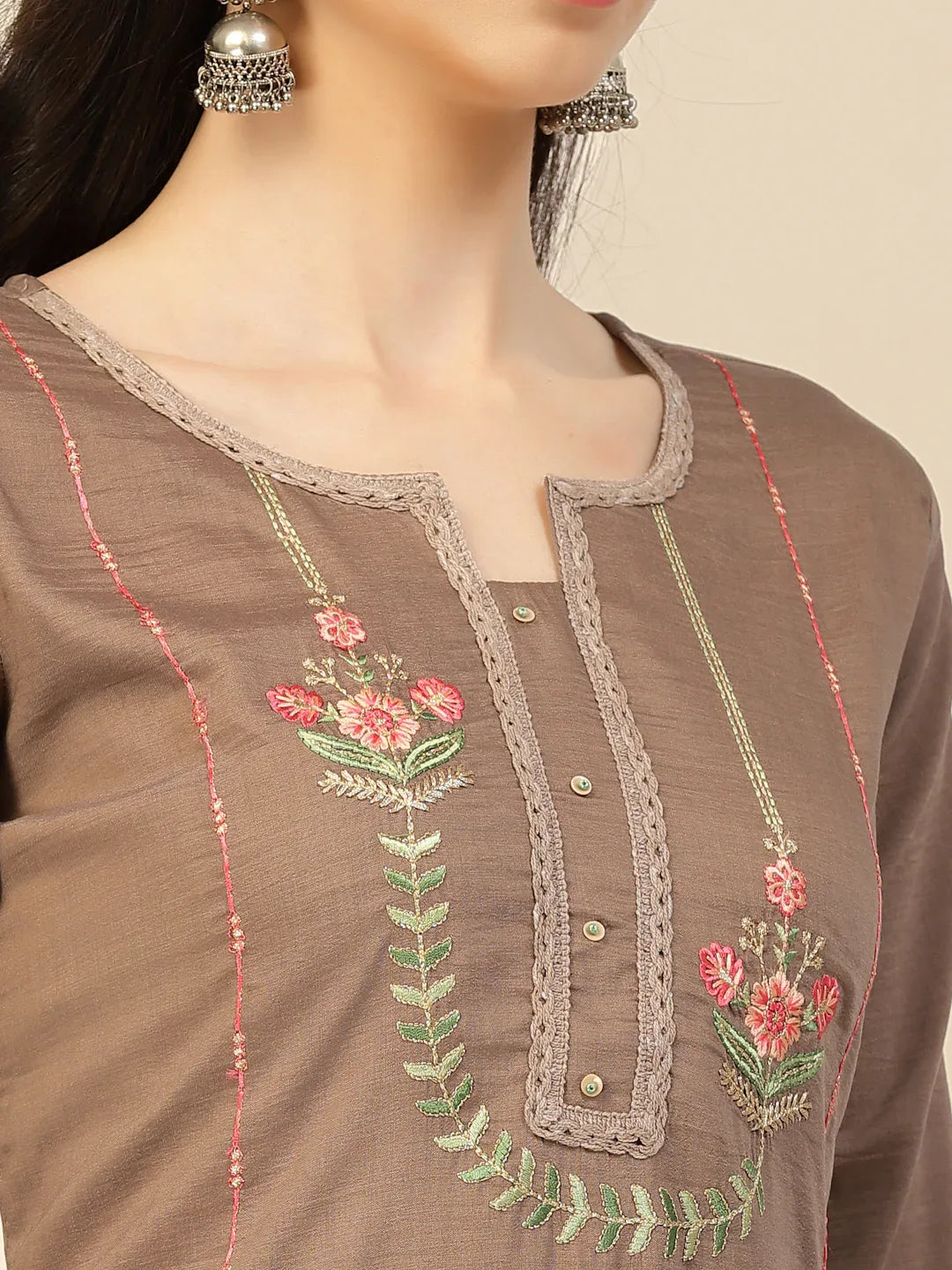 SALIMAR VOL 09 FESTIVE WEAR KURTI-SET D.NO. 1375 - Anant Exports