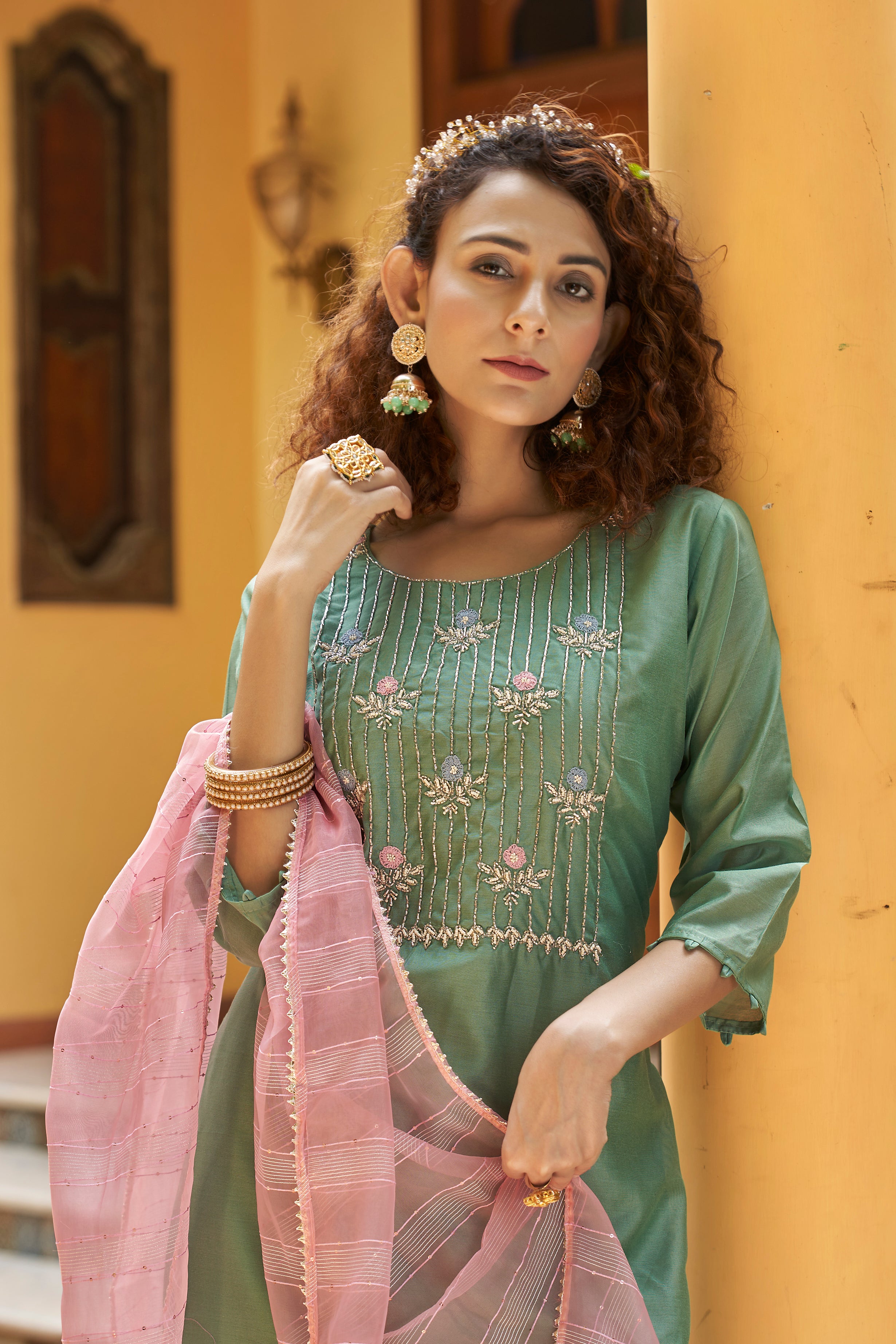 AKASHARA VOL 04 FESTIVE WEAR KURTI