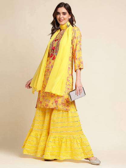 DISHA VOL 03 FESTIVE WEAR KURTI D.NO. KBD1932 - Anant Exports