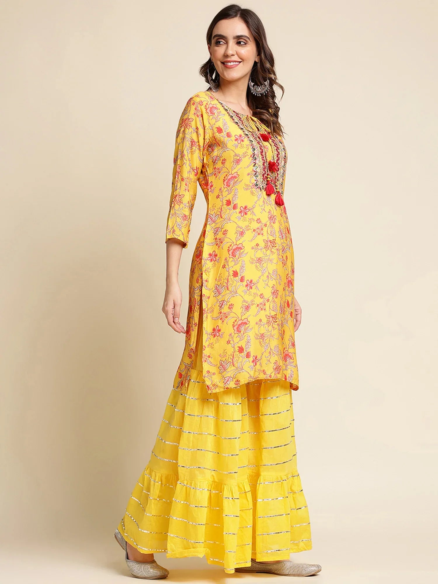 DISHA VOL 03 FESTIVE WEAR KURTI D.NO. KBD1932 - Anant Exports