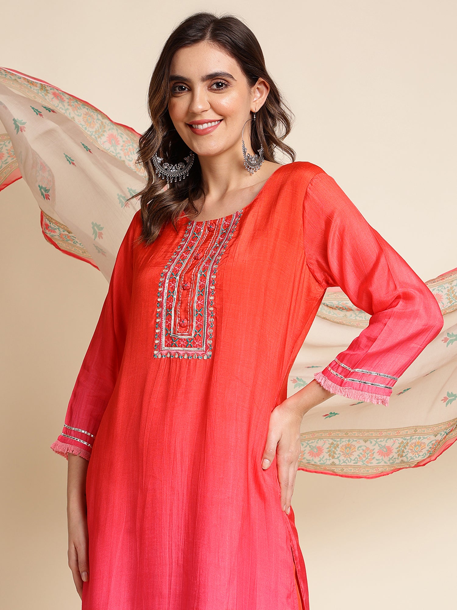 DISHA VOL 03 FESTIVE WEAR KURTI D.NO. KBD1936