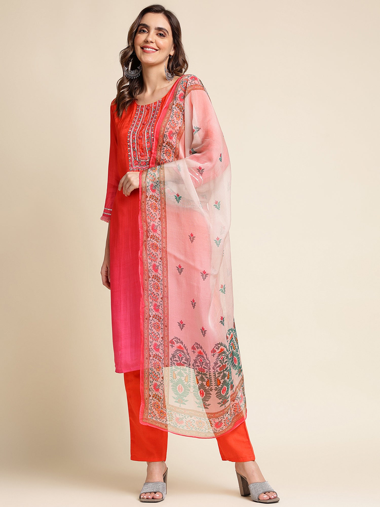 DISHA VOL 03 FESTIVE WEAR KURTI D.NO. KBD1936