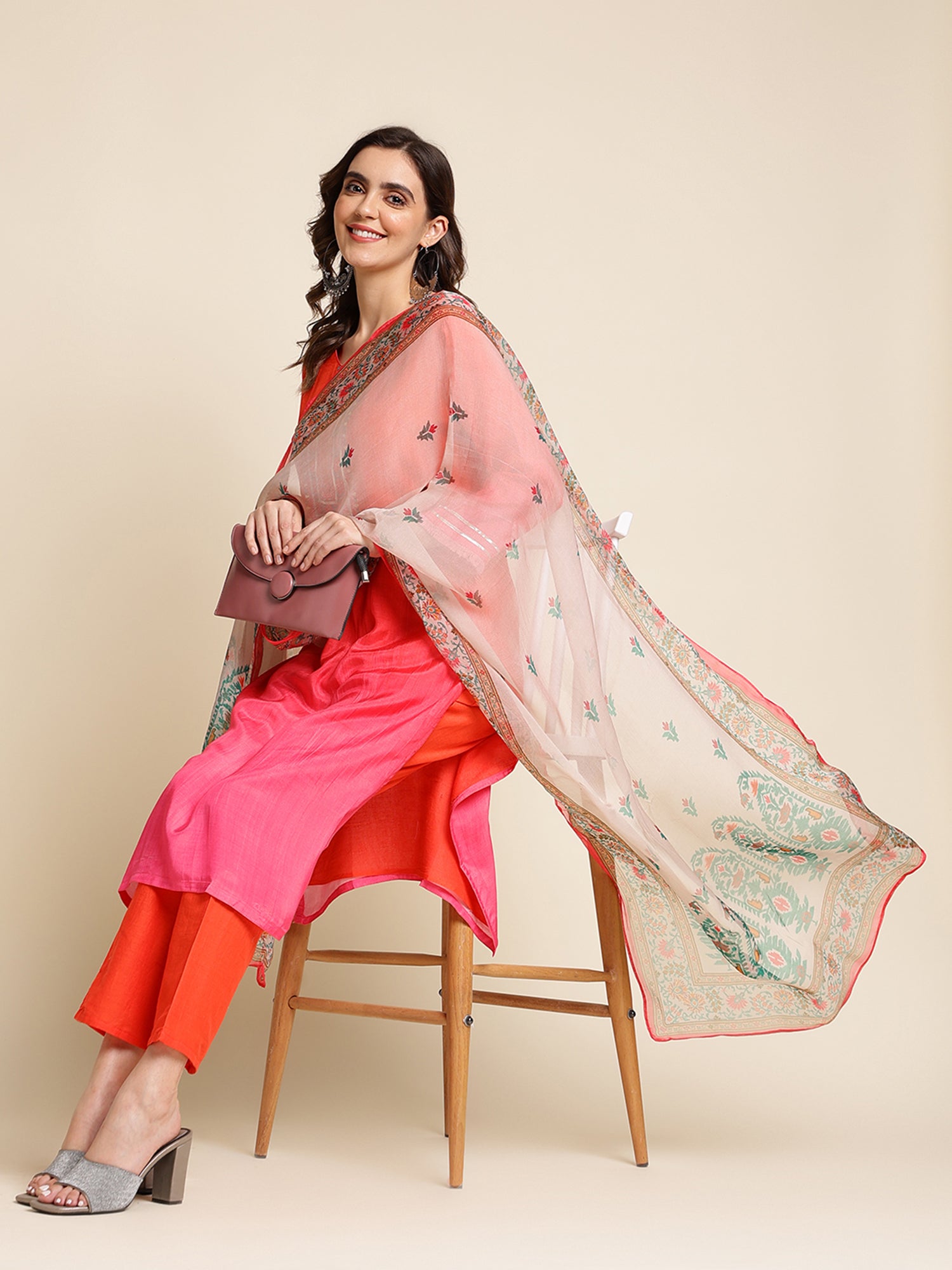 DISHA VOL 03 FESTIVE WEAR KURTI D.NO. KBD1936