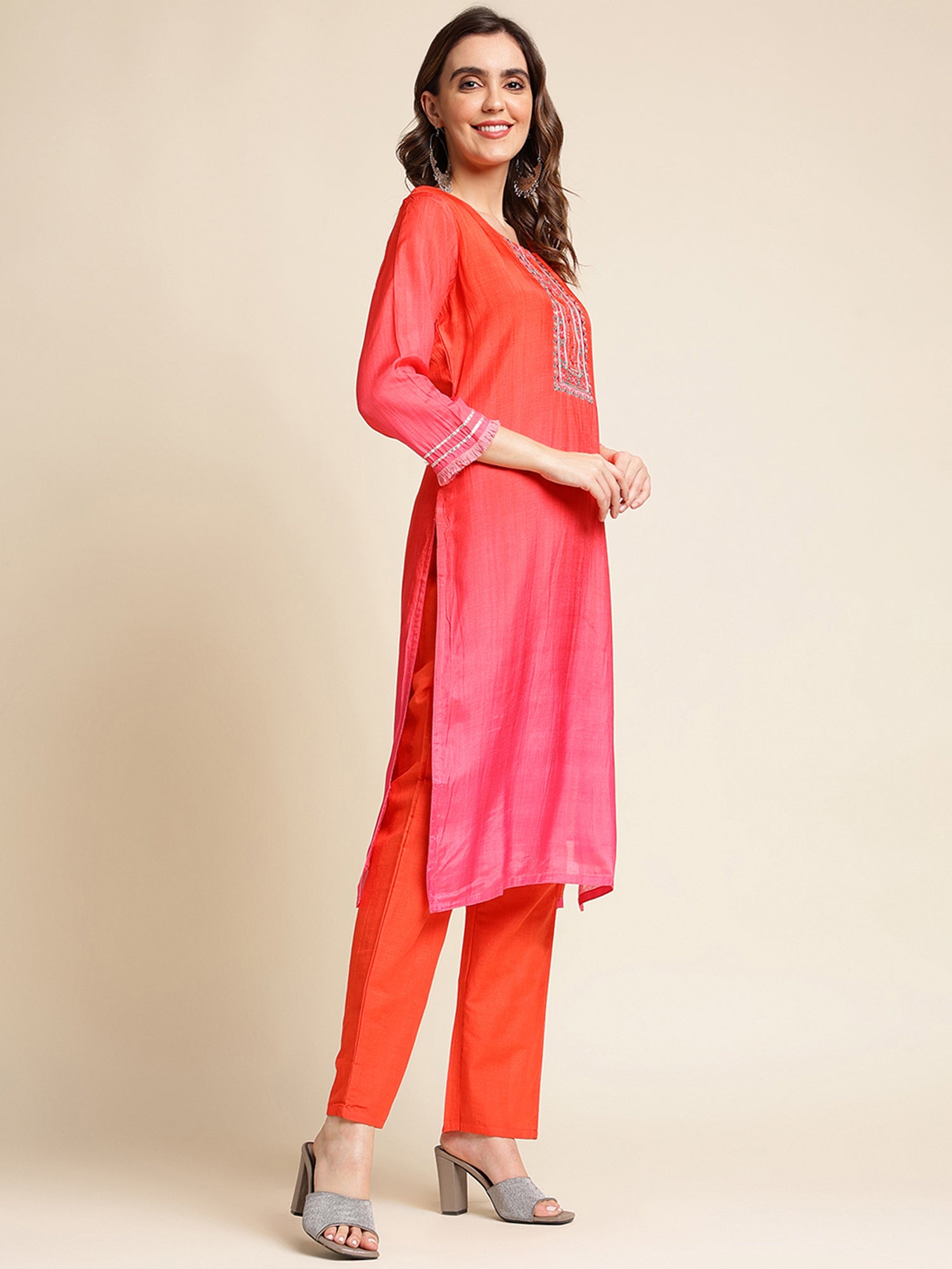 DISHA VOL 03 FESTIVE WEAR KURTI D.NO. KBD1936