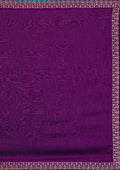dupatta of purple sharara suit for women