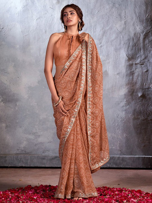 Georgette Saree