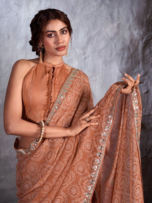 Georgette Saree