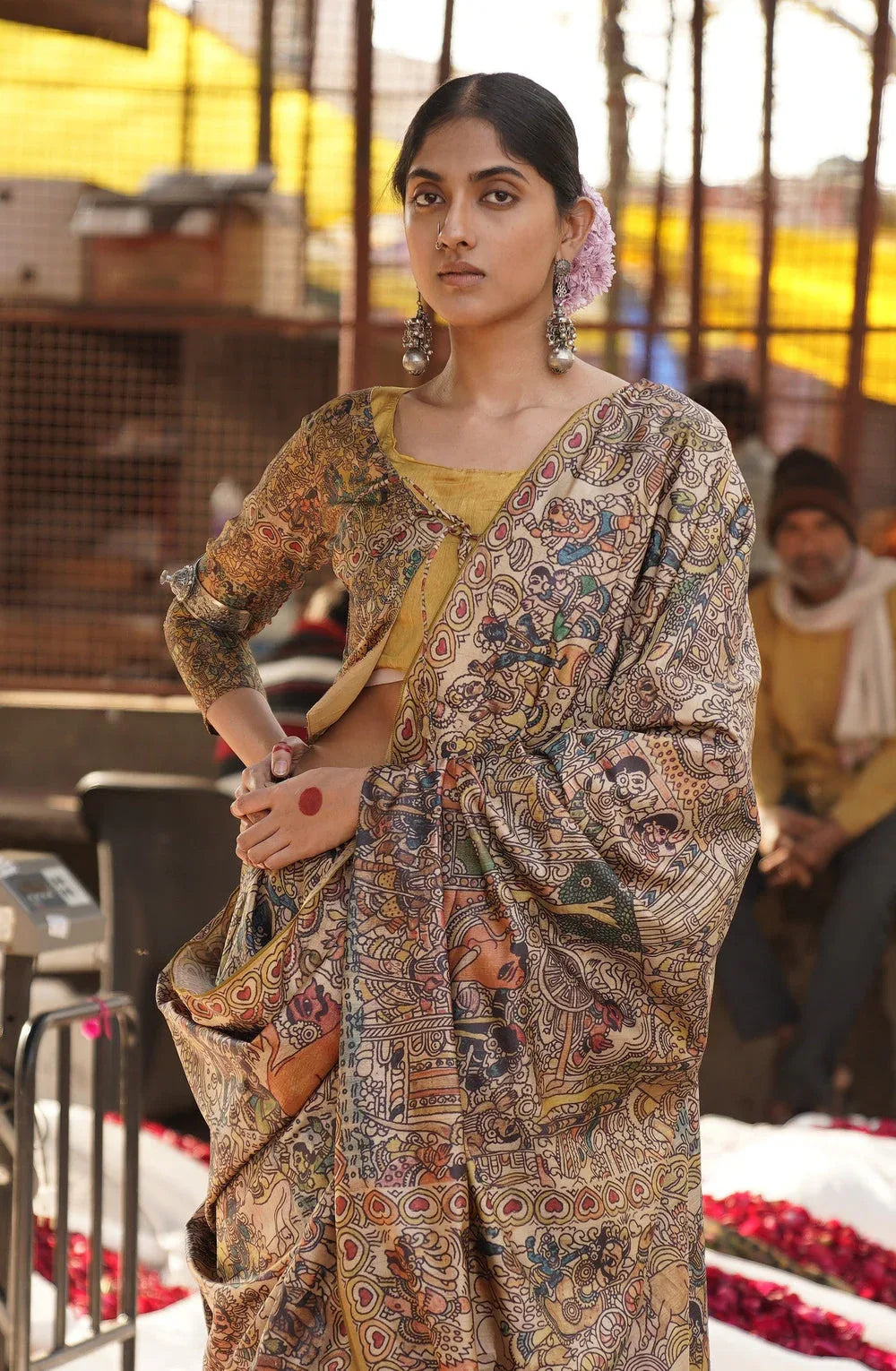 Digital Print Saree 