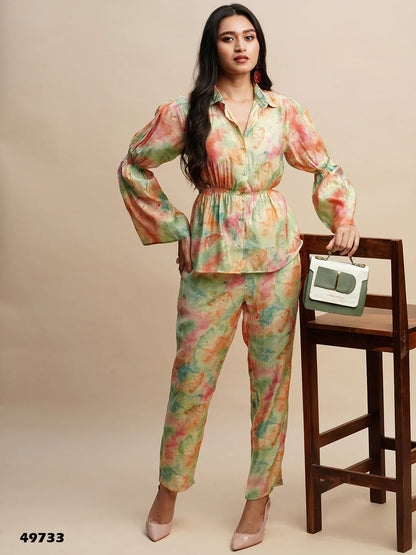 SHIVANI VOL 04 WESTERN WEAR CO-SET D.NO. MES-49733 - Anant Exports