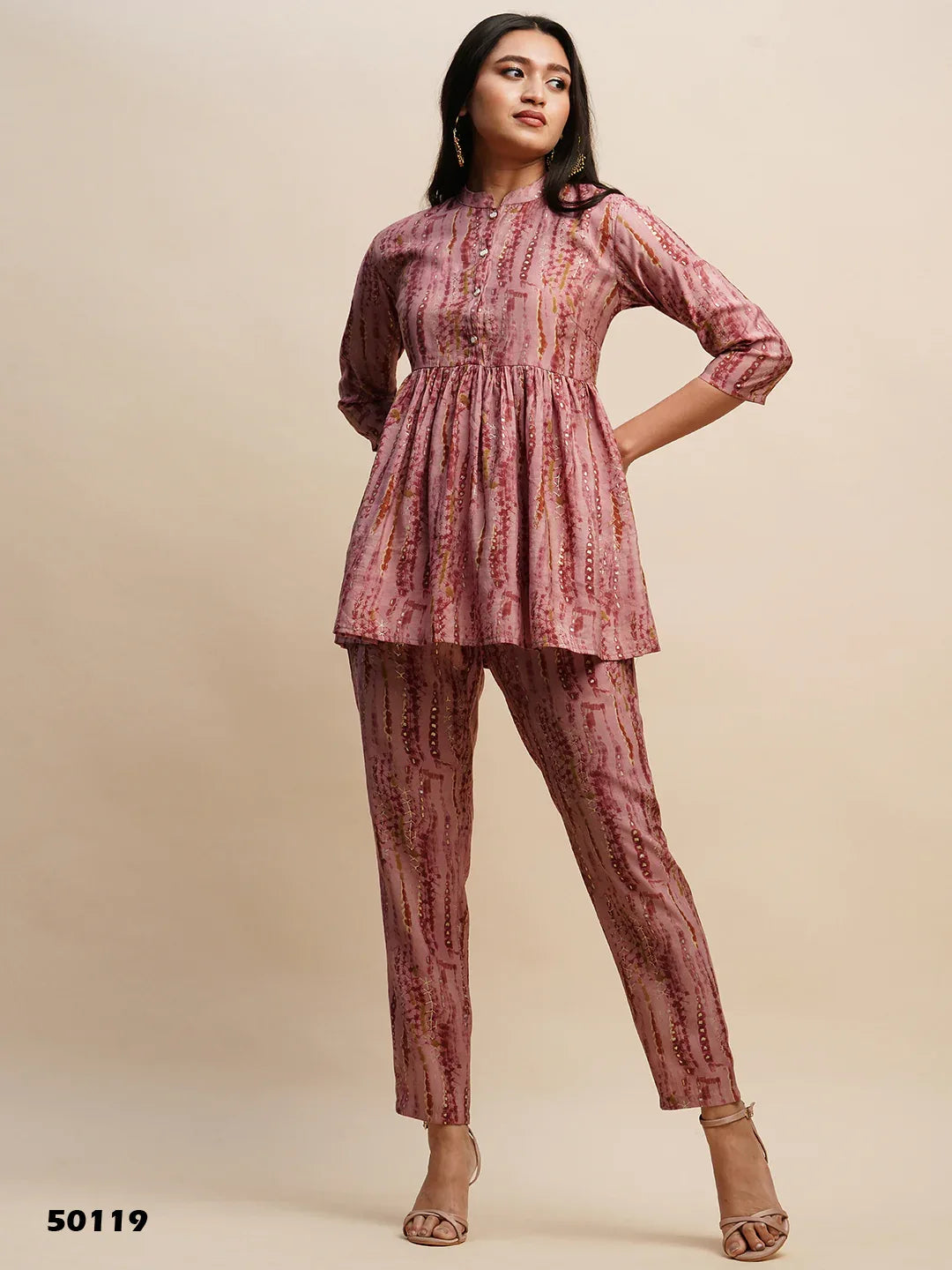 SHIVANI VOL 04 WESTERN WEAR CO-SET D.NO. MES-50119 - Anant Exports