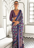 Ajrakh Saree