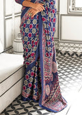 Ajrakh Saree
