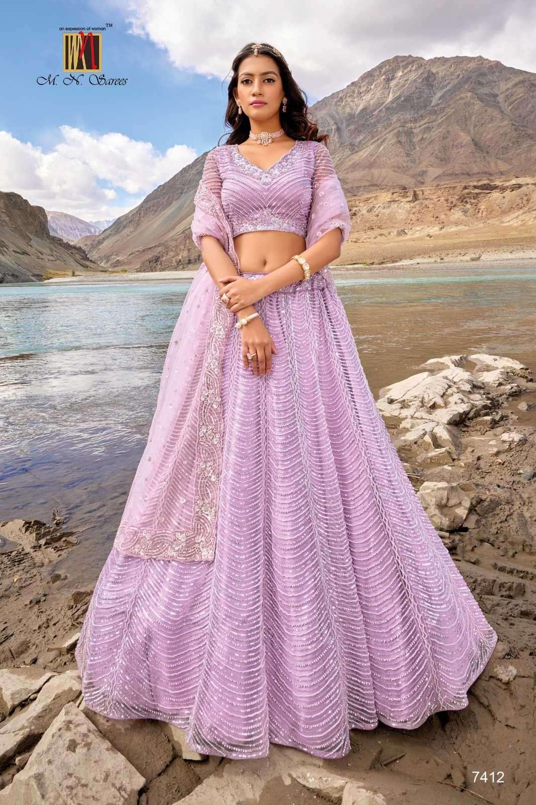 Wedding Designer Bridal Lehenga Choli 7412