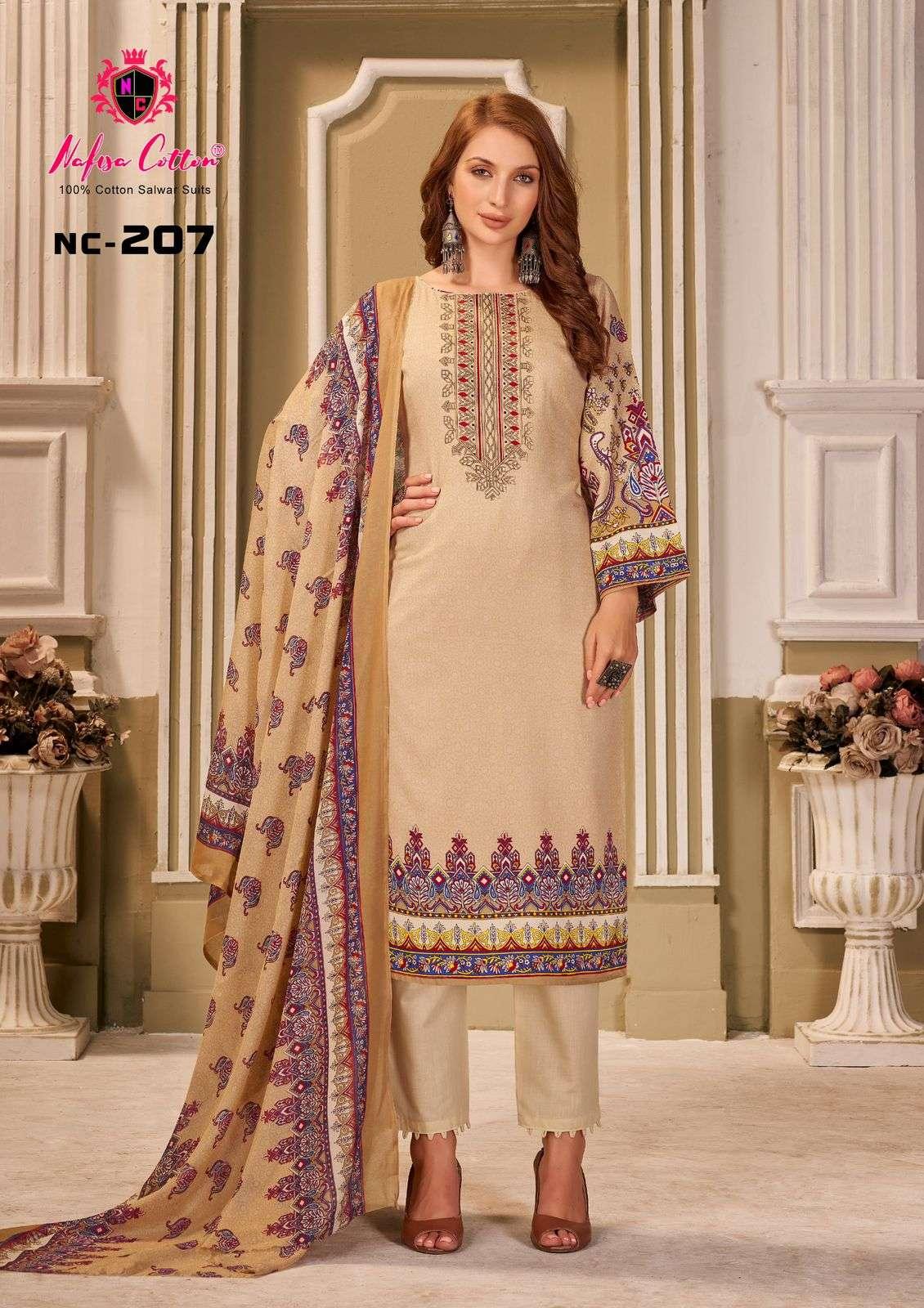 Nafisha Cotton Andaaz Karachi Suits Vol-2 Pakistani Salwar Kameez (295x06)