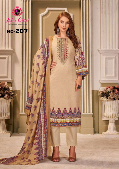 Nafisha Cotton Andaaz Karachi Suits Vol-2 Pakistani Salwar Kameez (295x06)