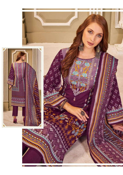 Nafisha Cotton Andaaz Karachi Suits Vol-2 Pakistani Salwar Kameez (295x06)