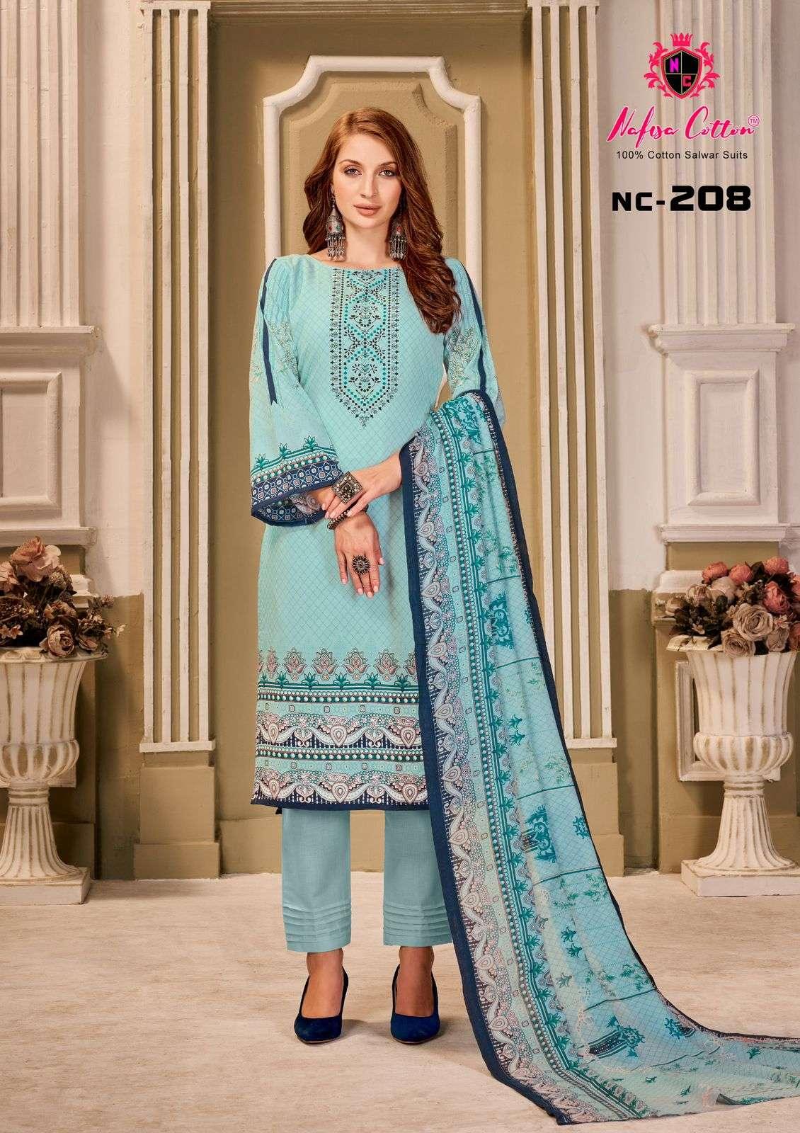 Nafisha Cotton Andaaz Karachi Suits Vol-2 Pakistani Salwar Kameez (295x06)