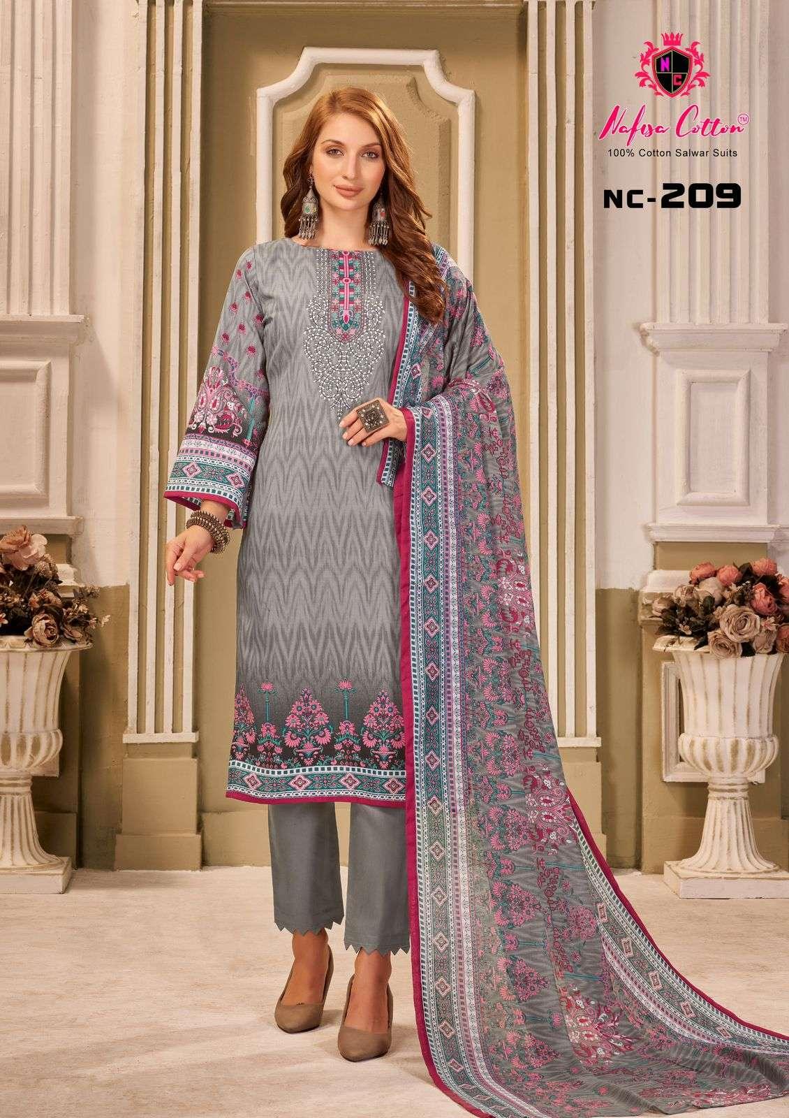 Nafisha Cotton Andaaz Karachi Suits Vol-2 Pakistani Salwar Kameez (295x06)