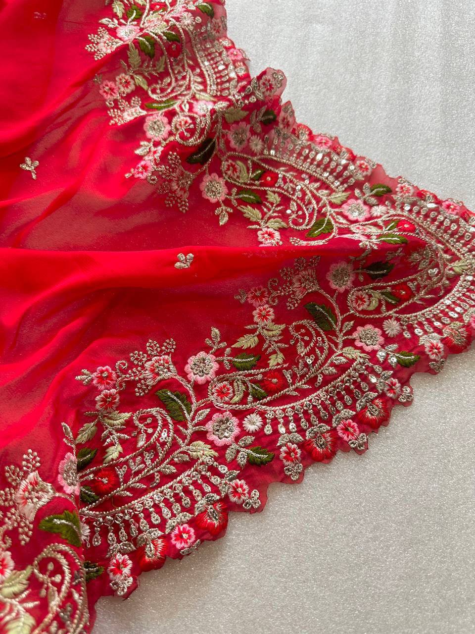 Sequins Saree