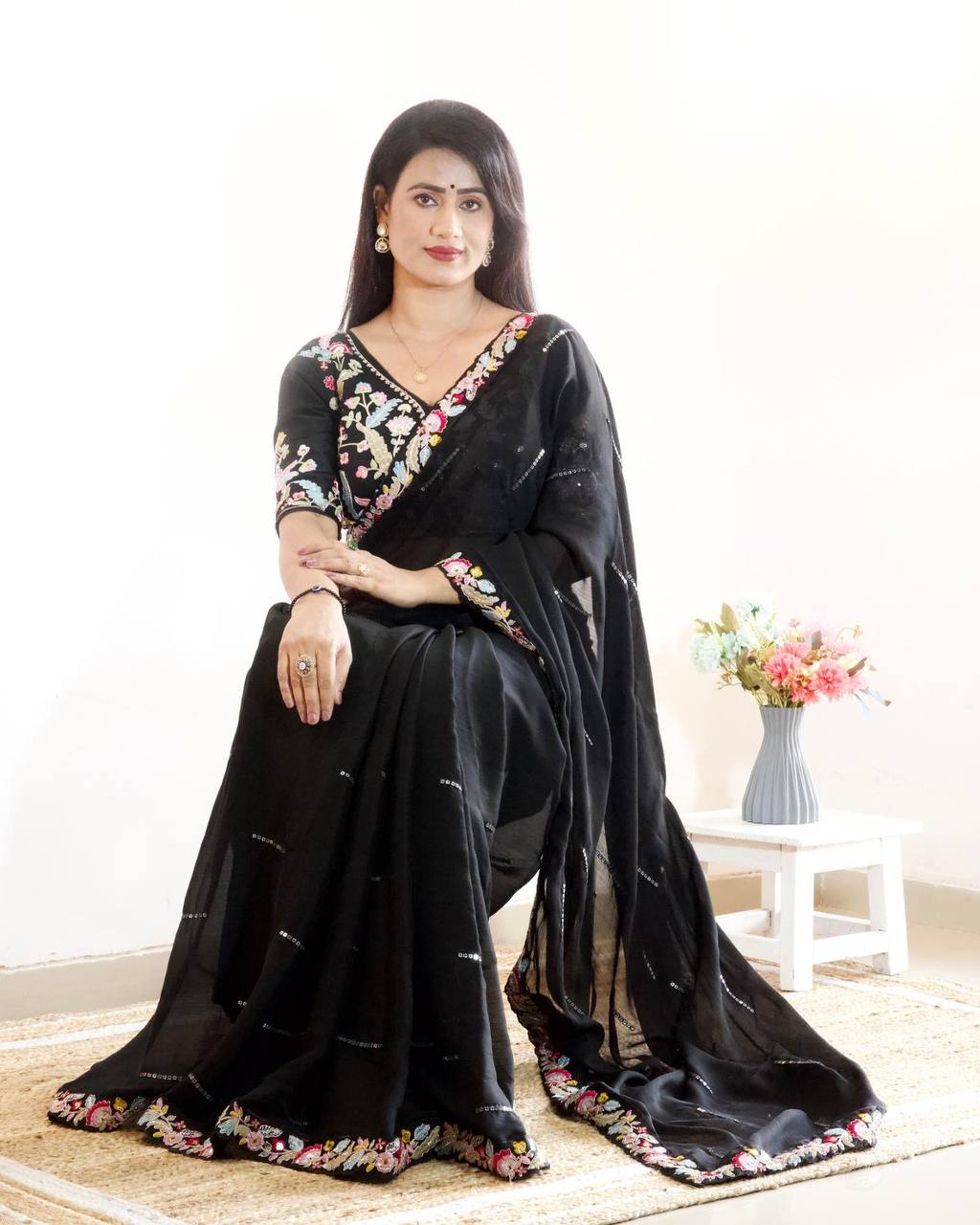 Chiffon Saree